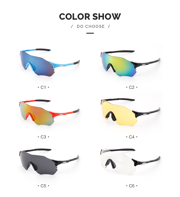 Fashion men's and women's unisex cycling glasses UV400 outdoor mountain bike sports windproof glasses sunglasses 2021