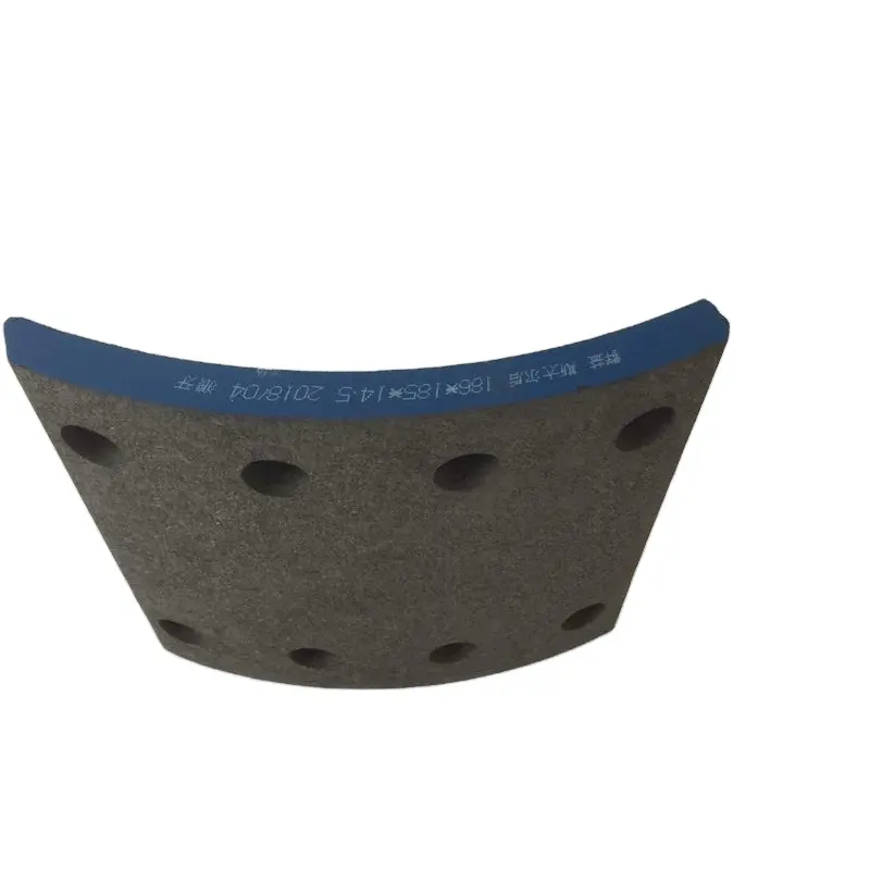 China best selling truck spare parts superior quality brake lining brake pad
