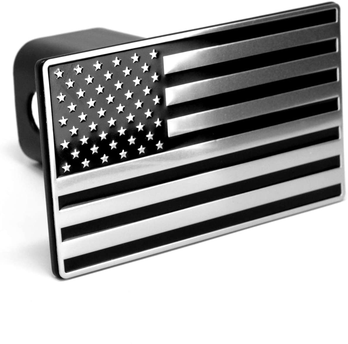 USA Flag Trailer Hitch Cover American Cover Fits 2" Receivers