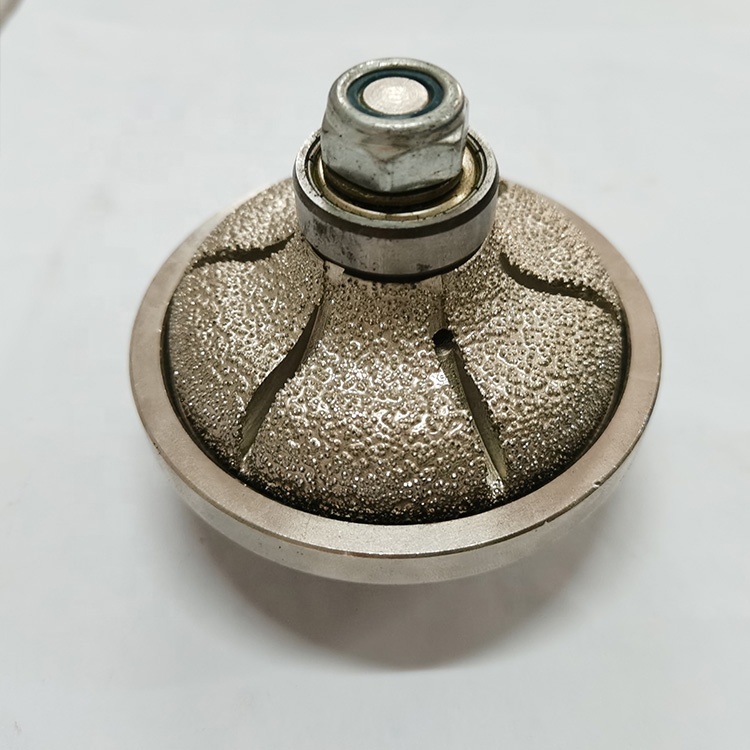 Drills-King Vacuum Brazed Diamond Edge Profilers for Marble Stone Edge Polishing