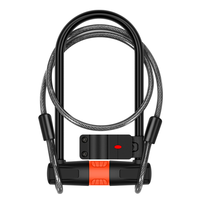 Anti theft Bicycle U Lock Cable Combination MTB Road Mountain Cycling Lock Steel Security Bike Locks