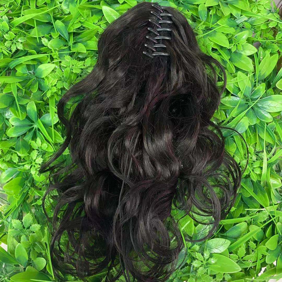 New Arrival body wave Hair Human Hair Drawstring Ponytail for Black Brazilian Women Style
