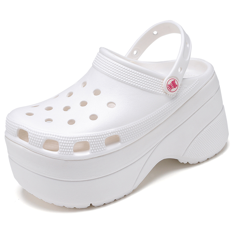 10CM high heel platform EVA sandal slipper Water Shoes Croc Domes Style Slip Platform Clogs Cocs Clog Platform for Women