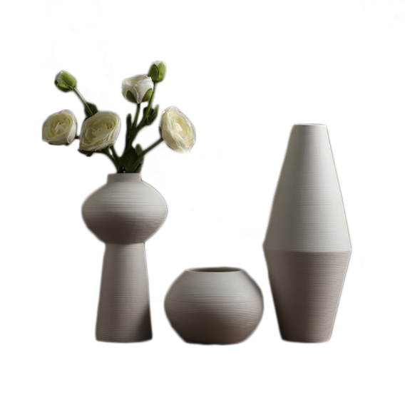 Hot Selling Wholesale Nordic Modern Flower Porcelain Ceramic Vases for Home Decor