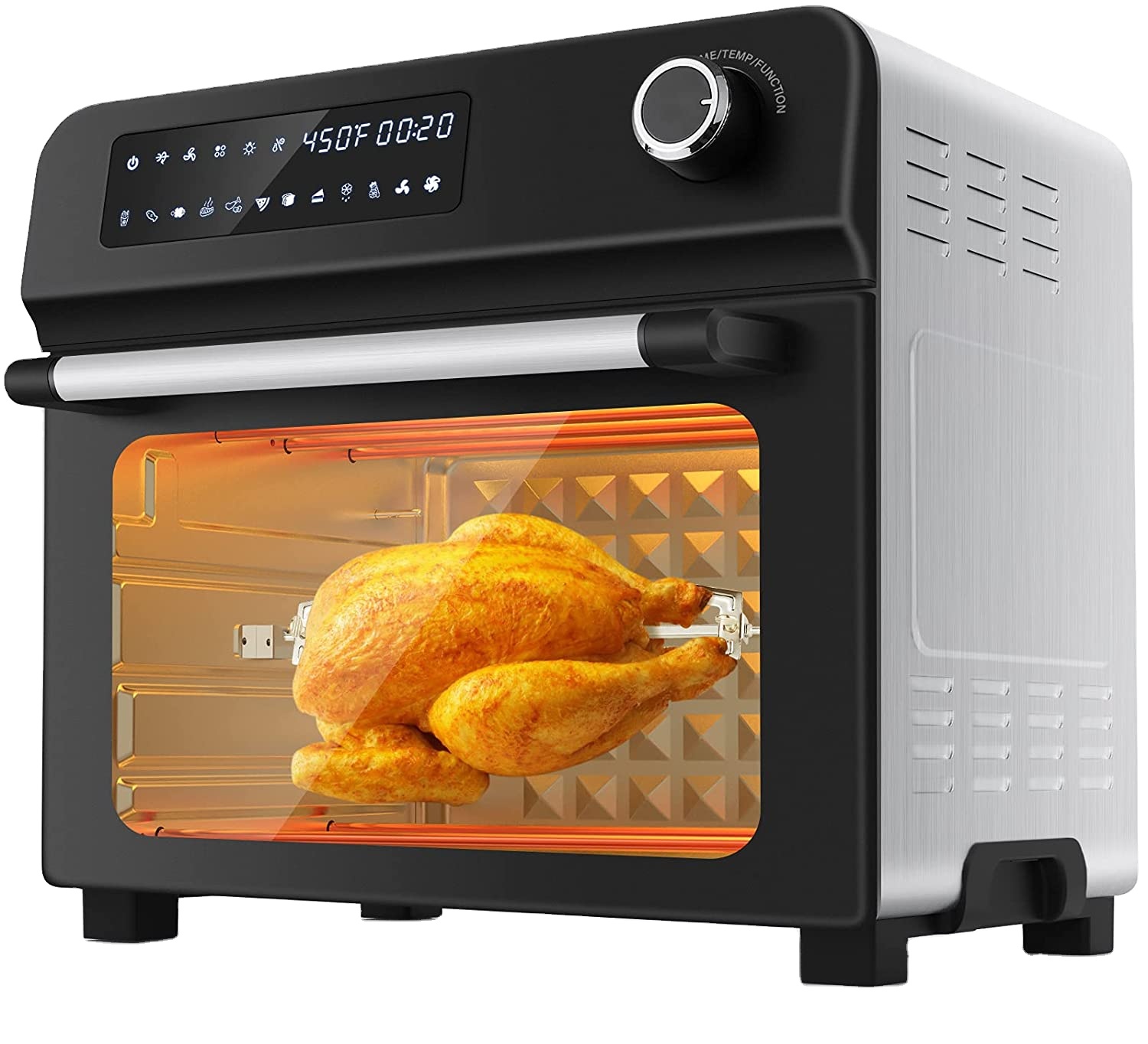 2021 Amazon духовка с жаровкой 10 в 1 духовка с жаровкой и дегидратором 24Qt большой новый дизайн 1700 Вт цифровая столешница