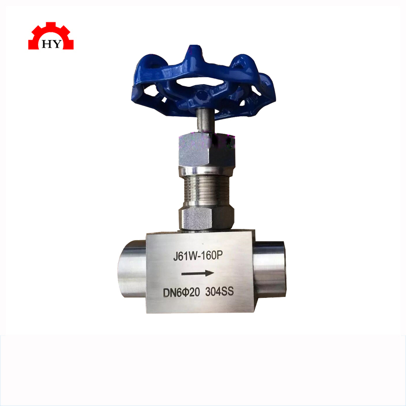 SS304 Gas High Pressure NPT Internal Thread Control Stainless Steel Needle Valve