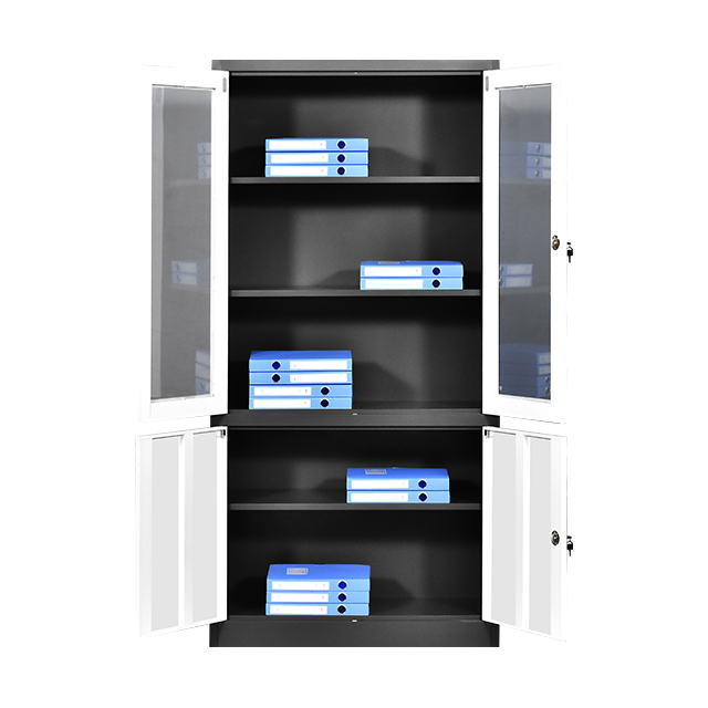 Steel classic storage cabinet with 2 drawers steel cabinet Factory Directly Supply filing cabinet cupboard