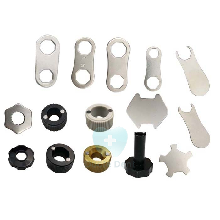 Dental high and low speed handpiece tools Back cover wrench key O-rings dental handpiece accessories/turbine repair key