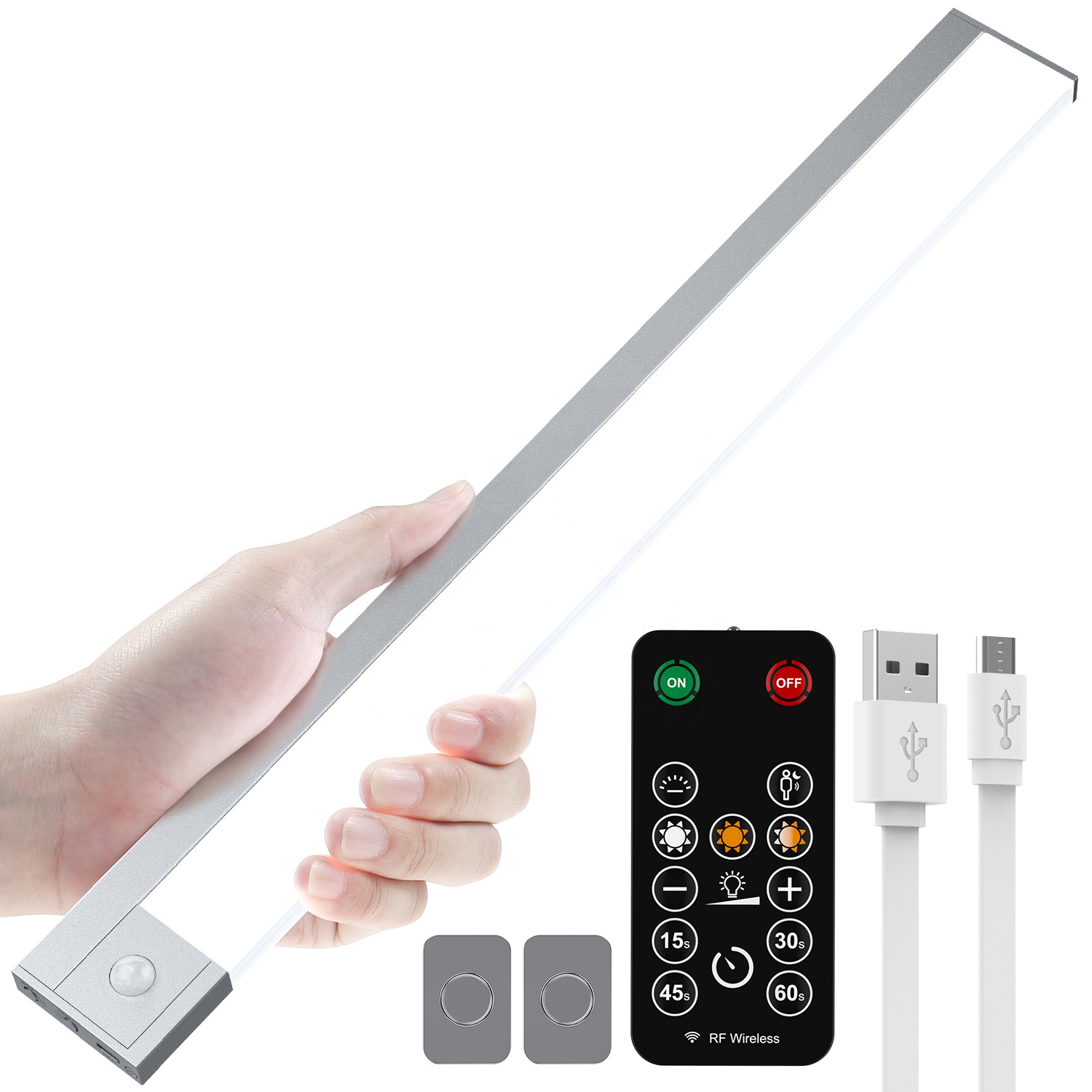 Dropshipping under cabinet lighting kitchen rechargeable motion sensor light magnetic led light