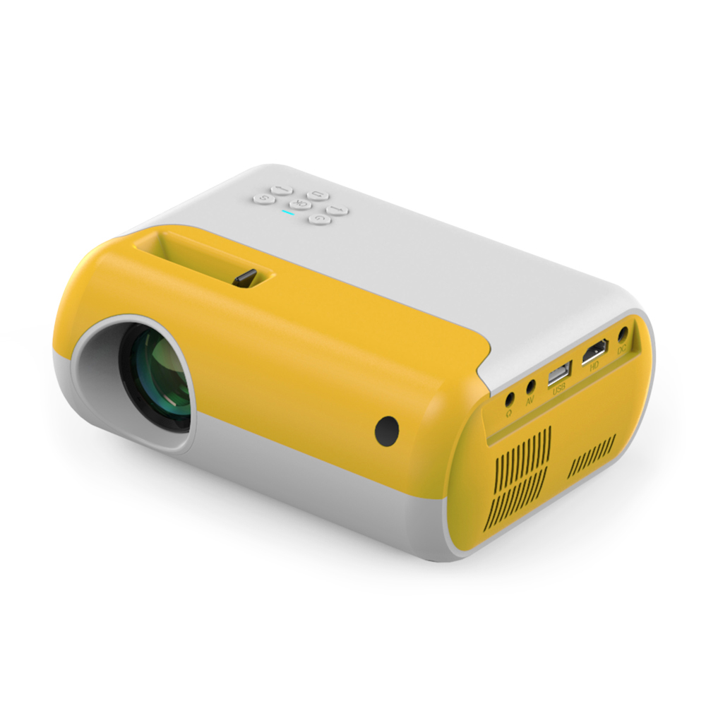 Portable Projector 2800 Lumens Wifi Mirror P80 LED Mini Beamer Home Video Pocket Projectors Kids Story Movie Proyector
