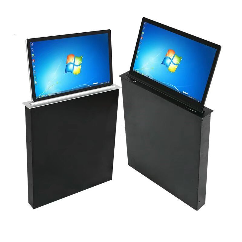 Ultra-thin HD Screen Lcd Monitor Lift Motorized Lcd Screen Lift System Factory Customize 17.3 Inch Audio and Media,monitor Lift
