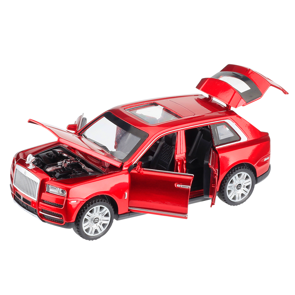 Pull Back Acousto-Optic Model Car 1/32 Alloy Diecast Toy Vehicles