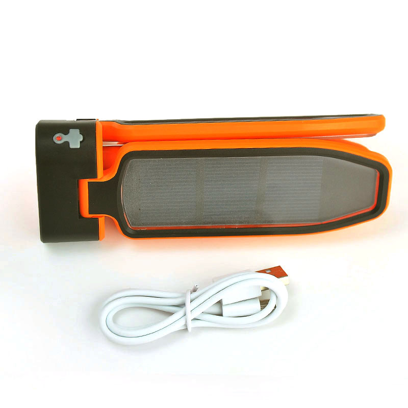 foldable solar power bank 2000mah rechargeable battery camping lantern with high lumens and long working time