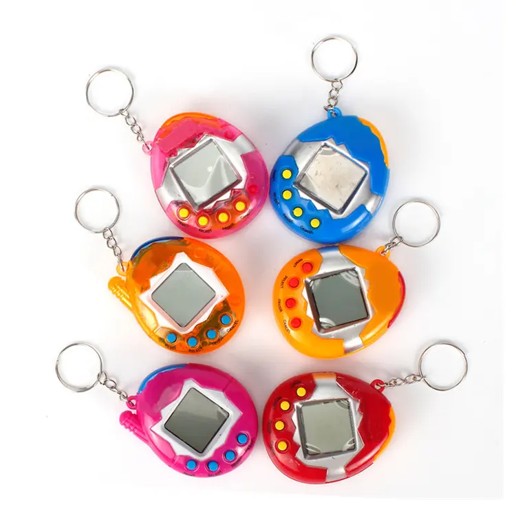2022 Agreat Reloj Electronic Original Pet Game Smart Tamagotchi With Keychain Function Watch