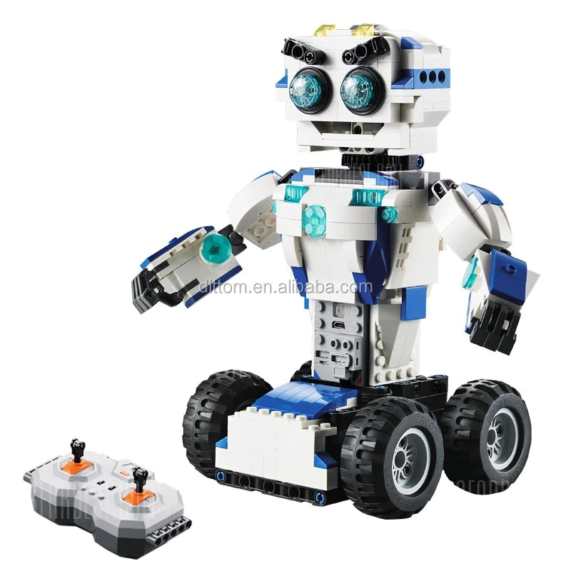 Variable DADA DIY Robot Brick 2in1 2.4G RC Building block Robot toys