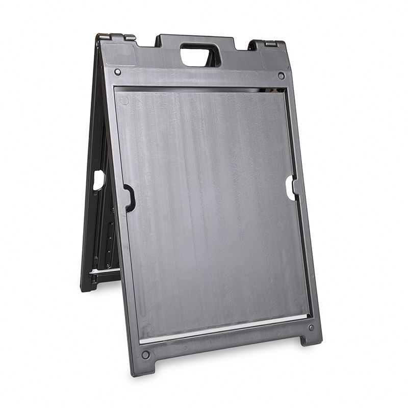Water filled Folding Portable Plastic A-frame Double-sided Display street Restaurant Sandwich sidewalk curb sign Promotion board