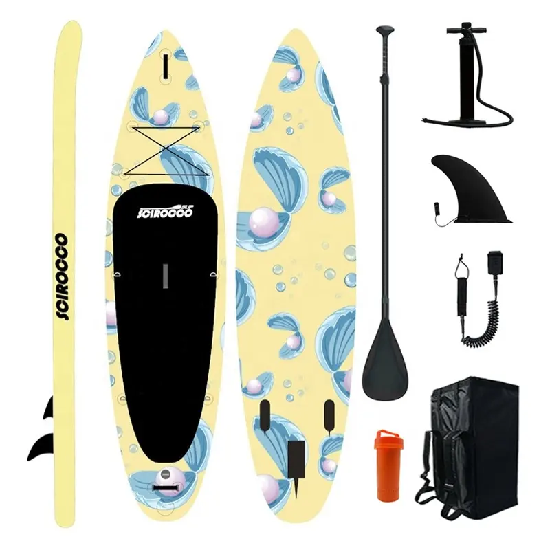 Scirocco Hot Sale New Design Sup Inflatable Stand Board Inflatable Fishing Sup Sport Surfboard