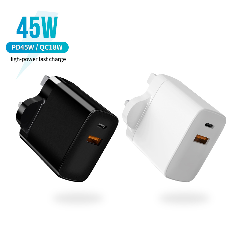 Зарядное устройство 5V3A 9V3A 12V3A 15V3A 20V2.25A для планшетов, 45 Вт