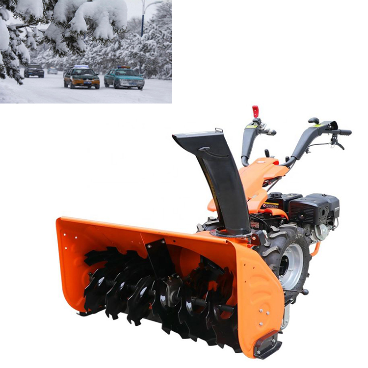 Factory Price Gas Powered Sweeper Snow Plow Road Sweeper