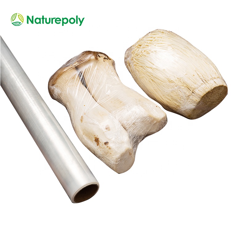 100% biodegradable and compostable cling film PLA Food Grade Cling Wrap Film
