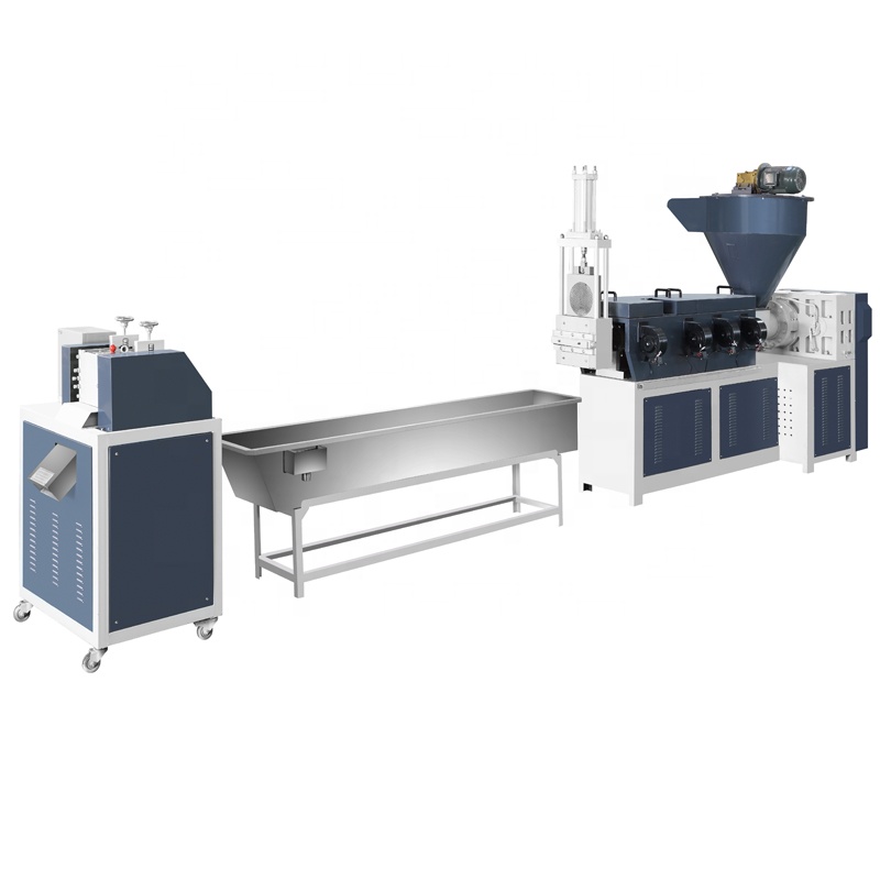 high quality one stage water cooling recycling pelletizer machine for plastic film