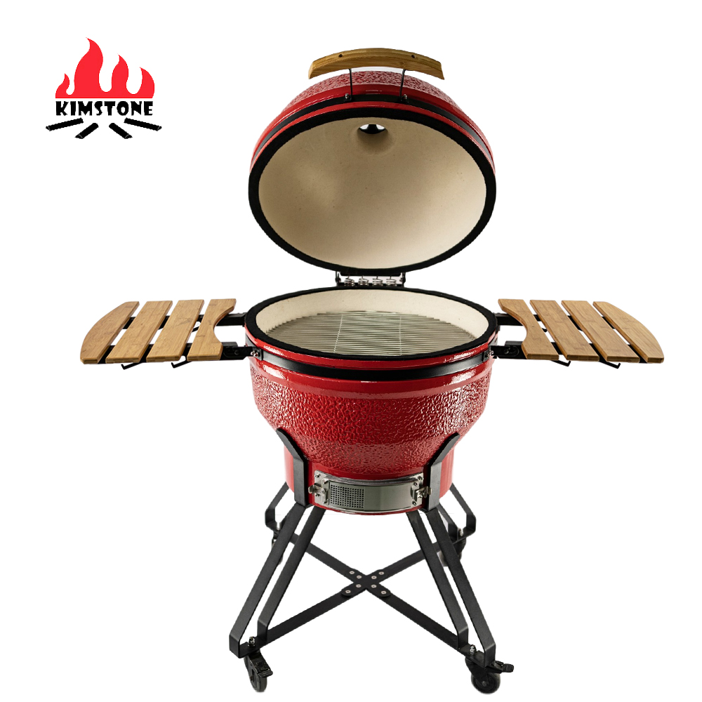 Новый дизайн deflektor, недорогие большие инструменты kamado класса l, auplex 26 дюймов kamado red glov, керамический гриль kamado для барбекю и угля