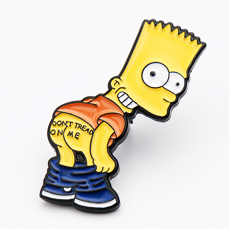 China Manufacturers Cheap Wholesale Custom Soft Enamel Lapel Pin cute girl man character Metal Lapel Pin