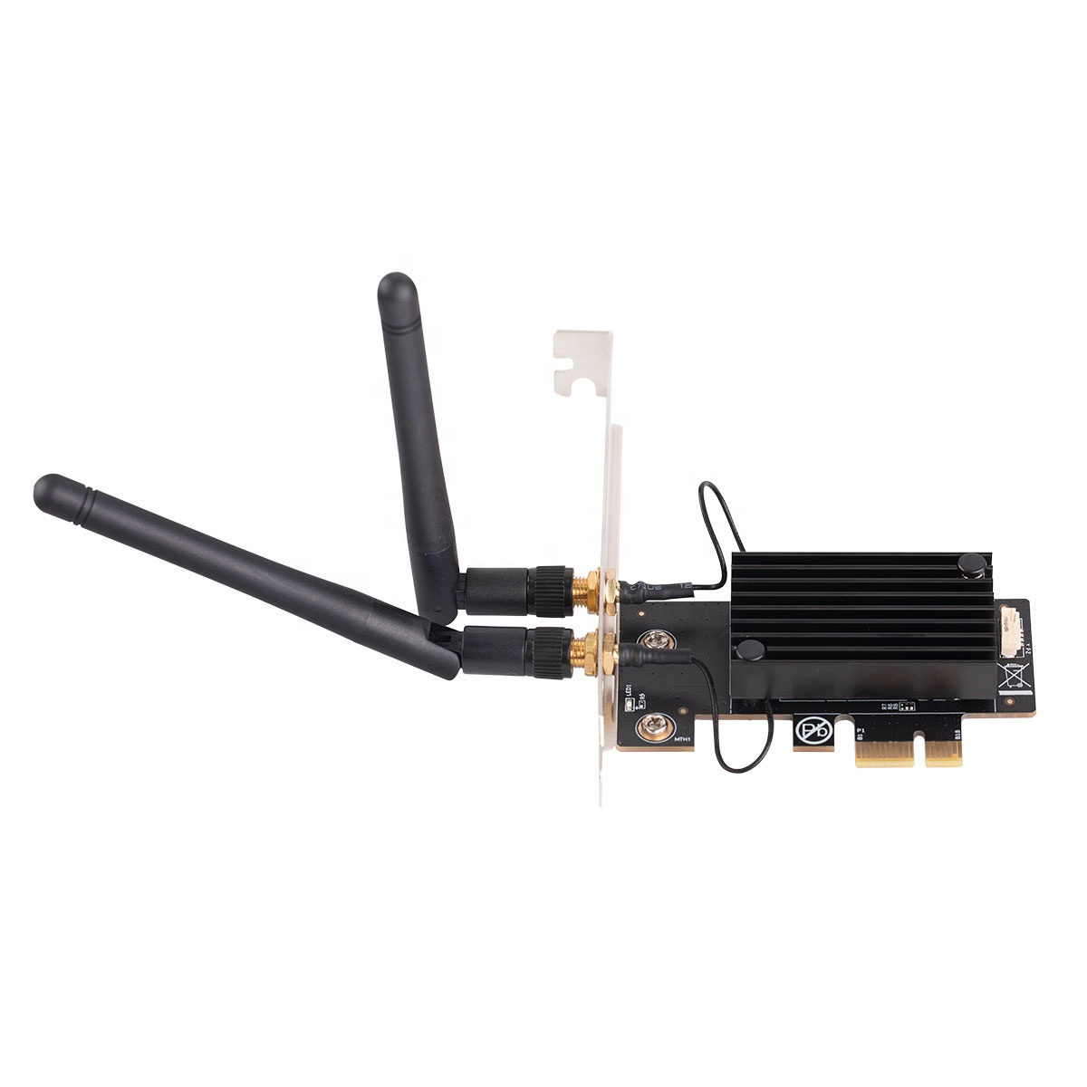 802.11AX Wifi 6 двухдиапазонный и Bluetooth 5,0 PCI-e x1 беспроводная карта