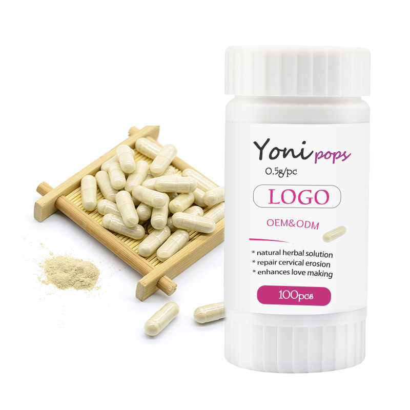 Boric Acid Capsules Organic Vagina Cleaning Pills Herbal Suppositories Yoni Pops For Women's Vaginal Health