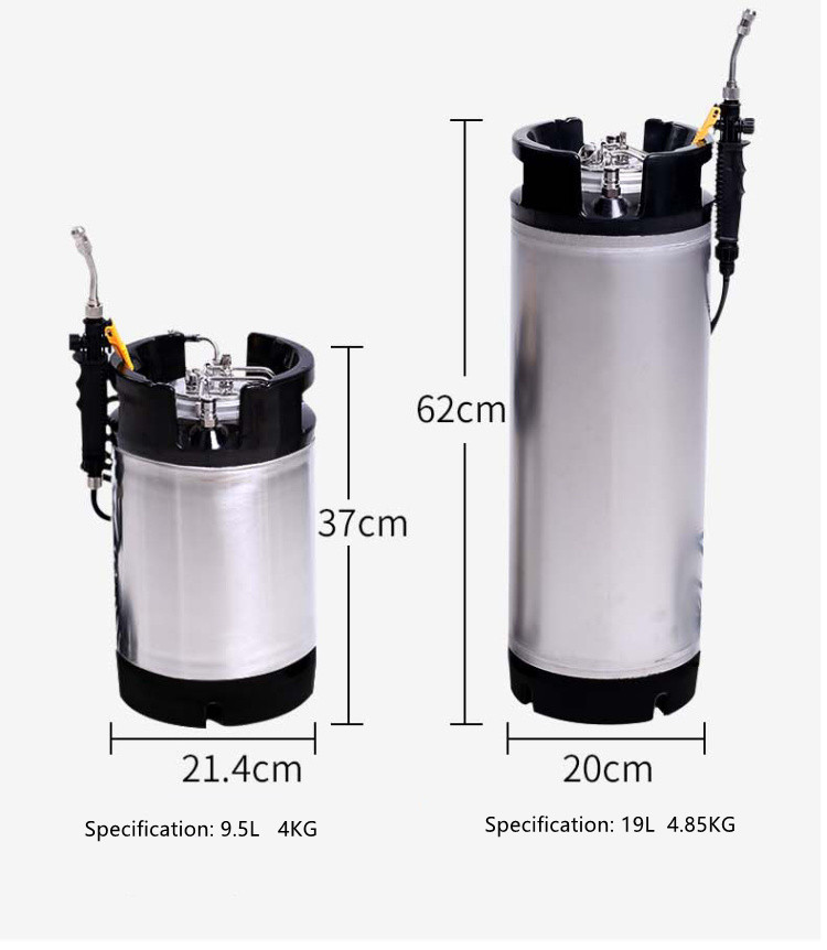 Stainless Tank Sprayer with ONE or TWO output connection window tint tools car vinyl film wrapping tools