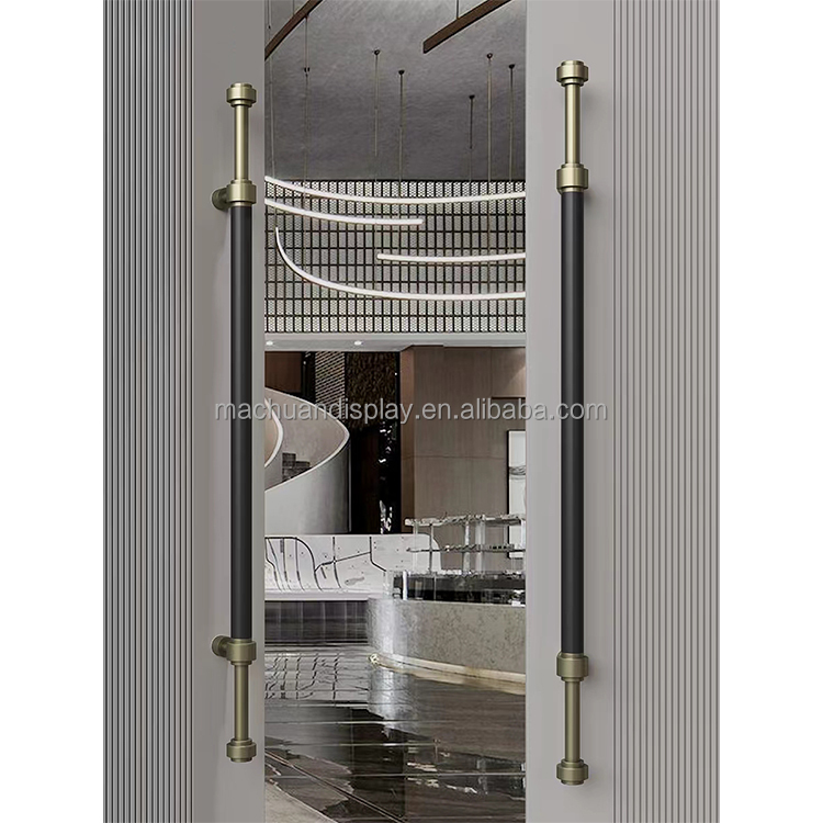 Factory supply project needs brass mortise main door handles for glass doors for wooden glass doors