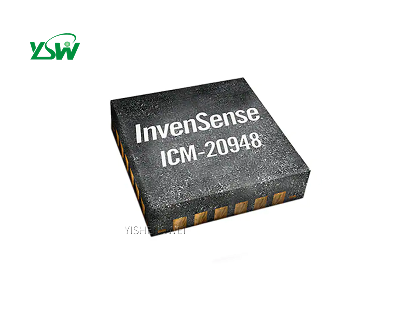 ICM-20948 InvenSense, 9-осевой модуль датчика движения, I2C, SPI, 24-контактный QFN