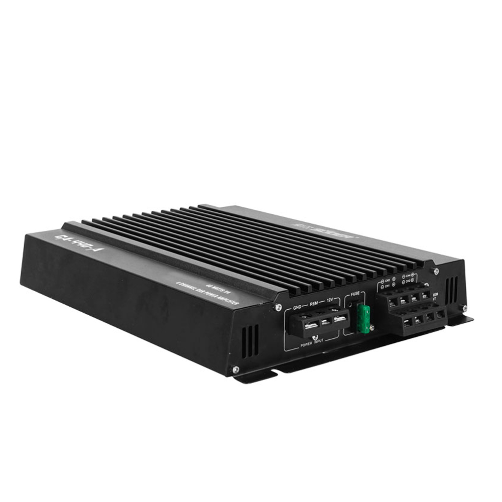 Suoer CA-440-A OEM автомобильный звуковой усилитель 4 канала 12 В, автомобильный усилитель, автомобильный усилитель звука, усилитель мощности
