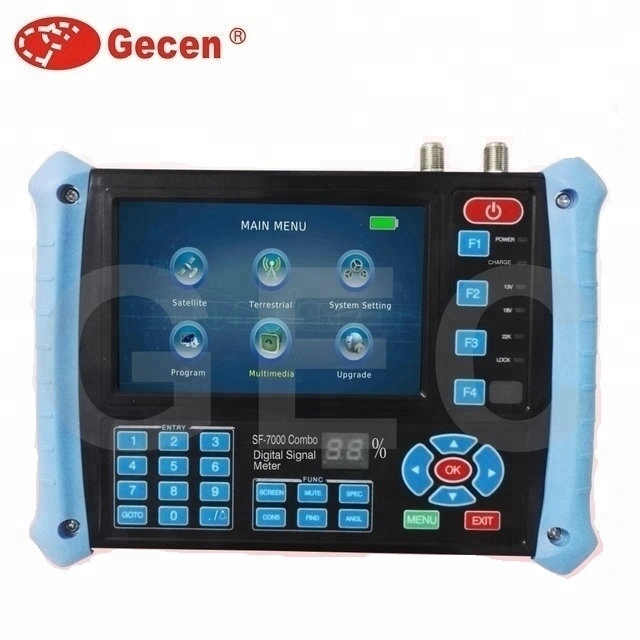 Оригинальный Gecen HD спутниковый искатель combo DVB-S2/DVB-T2 с лучшим качеством