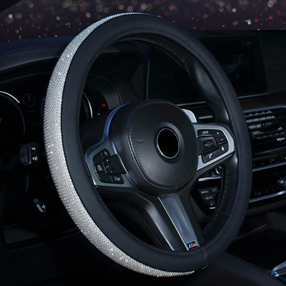 Чехол на руль автомобиля Bling, универсальная защита для руля, 15 дюймов