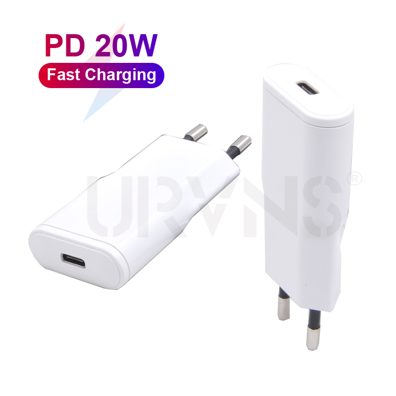 CE RoHS FCC 220V India EU Pin Type C кабель PD 3,0 USB C Mini PD 20 Вт 18 Вт Быстрая зарядка настенное зарядное устройство Type-C GAN для мобильного телефона