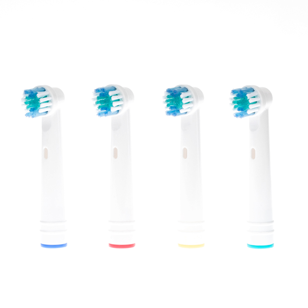 4 шт., сменные головки для электрической зубной щётки Oral b