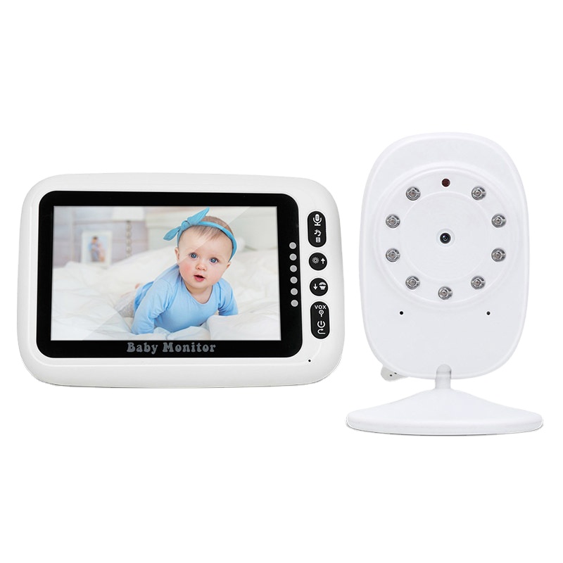 ЖК-экран 2,4 ГГц инфракрасное ночное видение видео няня Babyphone с камерой и аудио Радионяня babyfoon