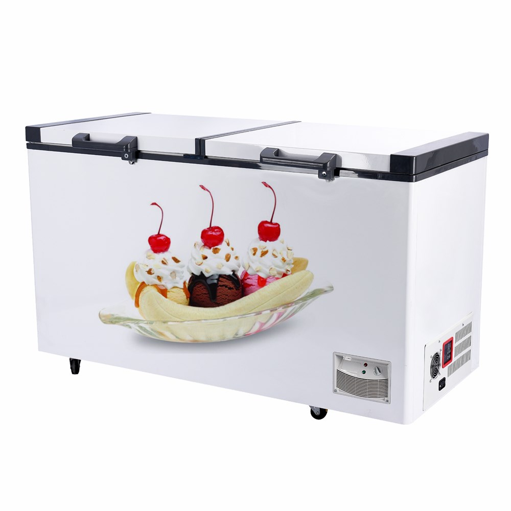 Professional and Economical Large Capacity Display Cabinet Solar Deep Chest Freezer BC/BD-508
