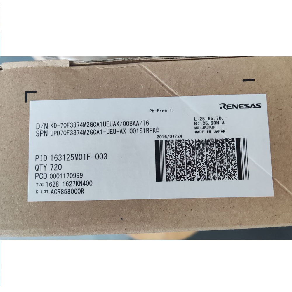 Оригинальный RENESAS 8-битный микроконтроллер чип UPD78F0451GK-GAJ-AX с TQFP64 пакет микросхемы IC интегральной схемы UPD78F0451GK