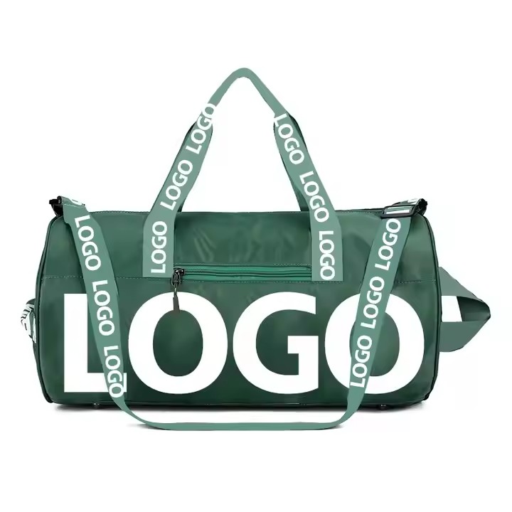 Custom High-quality Lightweight Gym bag With Shoe Compartment sports Gym Tote bags Travel Duffel bag