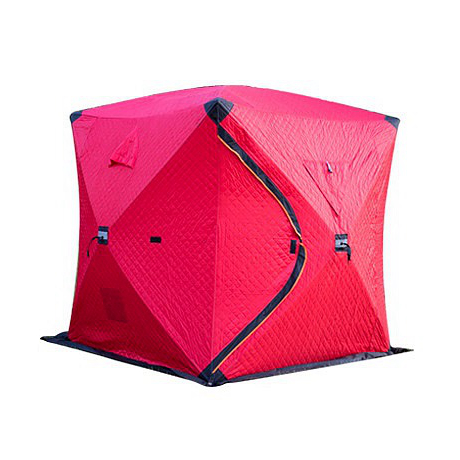 3-layer cotton Outdoor Two Person Tent Convenient Inflatable Oxford Cloth Tent Popular Thickened Winter Ice Fishing Tent