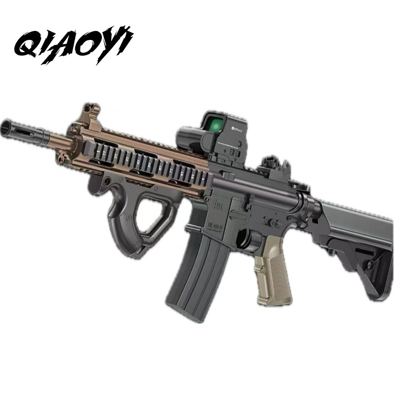M4A1 Automatic splatter blaster toy gun HK416 nylon plastic out door shooting game gel splat blaster toy gun
