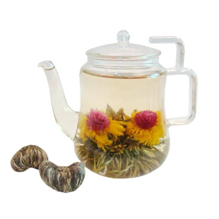 chinese craft flowers scented tea flower buds natural fragrance Blossom Flowers Blooming Tea