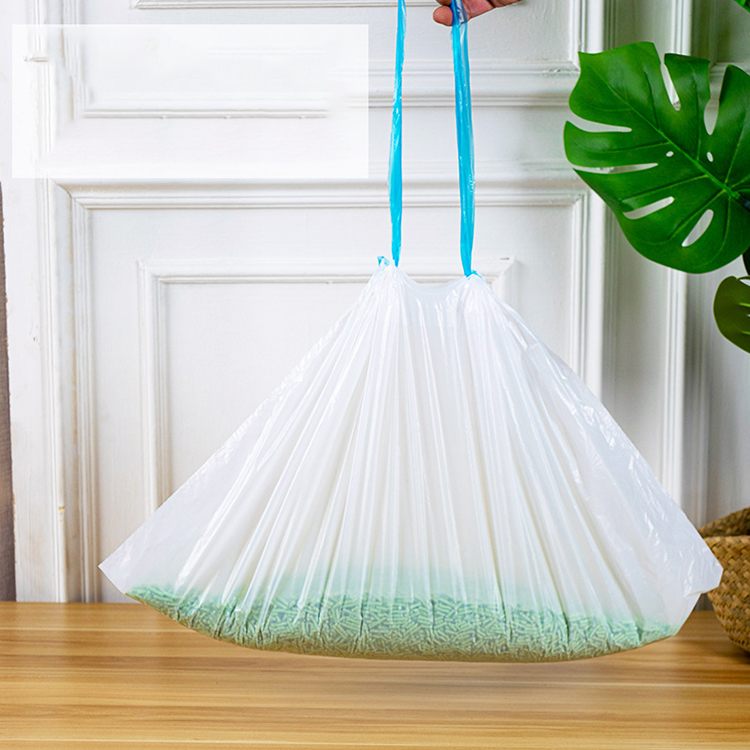 Cat Litter Bag Garbage Bag Thickened Pet Cat Litter Box Automatic Closing And Convenient Cat Litter Bag Drawstring