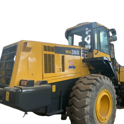 cheap price from Japan manufacture komatsu WA380-6 WA380-1 WA380 wheel loader in stock