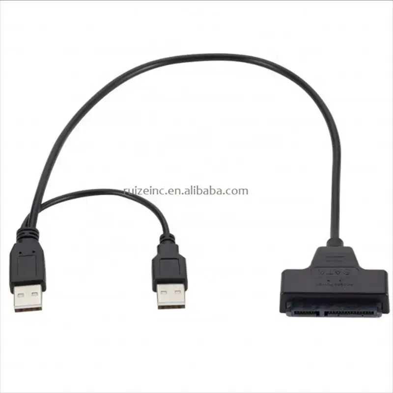 Кабель для жесткого диска SATA-USB адаптер для жесткого диска HDD USB/жесткого диска USB2.0 к SATA адаптер для жесткого диска 22PIN кабель SATA Mo-lex