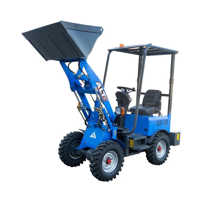 AOLITE 604 Electric Loader CE High Operating Efficiency China 0.4T Small farm garden Bucket Mini Wheel Loader for sale