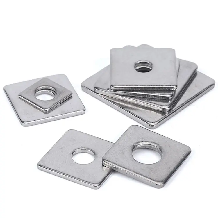 Stainless steel Square Plate Washers square plate washers factory OEM galvanized large metal square washers
