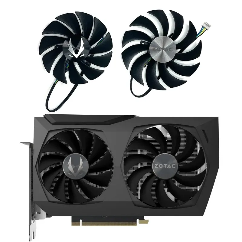 ZOTAC GeForce RTX 3070 Twin Edge Cooling Fan Replacement 100MM 89MM CF9015H12S RTX 3060 Twin Edge OC RTX 3060Ti 4IN Graphics Fan